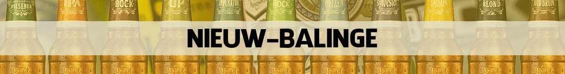 bier bestellen en bezorgen Nieuw-Balinge
